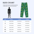 thumbnail image 4 of Sikiie Tennis Rackets and Balls Print Pajama Pants Men, PJ Bottoms, Sleep & Lounge Pants-X-Large, 4 of 6