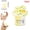yellow, variant on Bamboohart 2.37oz Fluffy Two-Tone Butter Slime Super Soft Clay Stretchy Non-sticky Party Favors Slime Charms Toys Education Birthday Gifts