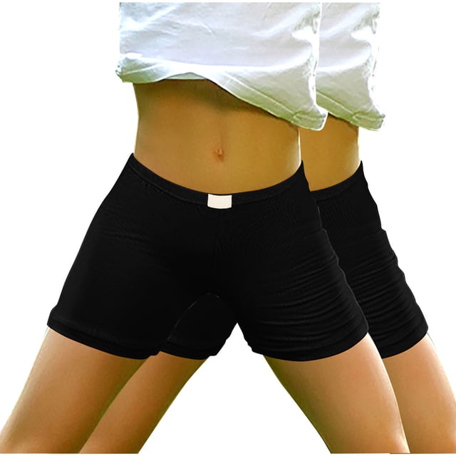 Birdeem Girls Fashion Casual Spring and Summer Solid Elastic Waist Kids Short Pants