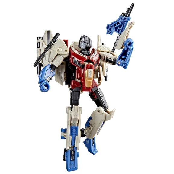 Transformers Série Studio Classe de Luxe Transformers One Starscream, Figurine Articulée Convertible de 4,5 Po, Jouets Robot pour 8 Ans et Plus