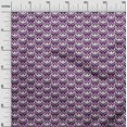 thumbnail image 2 of oneOone Viscose Jersey Fabric Flame Stitch Decor Fabric Printed BTY 60 Inch Wide, 2 of 5