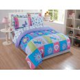 thumbnail image 1 of Mk Collection Comforter Set Butterfly Purple Pink Turquoise Green Flowers New (Twin), 1 of 9