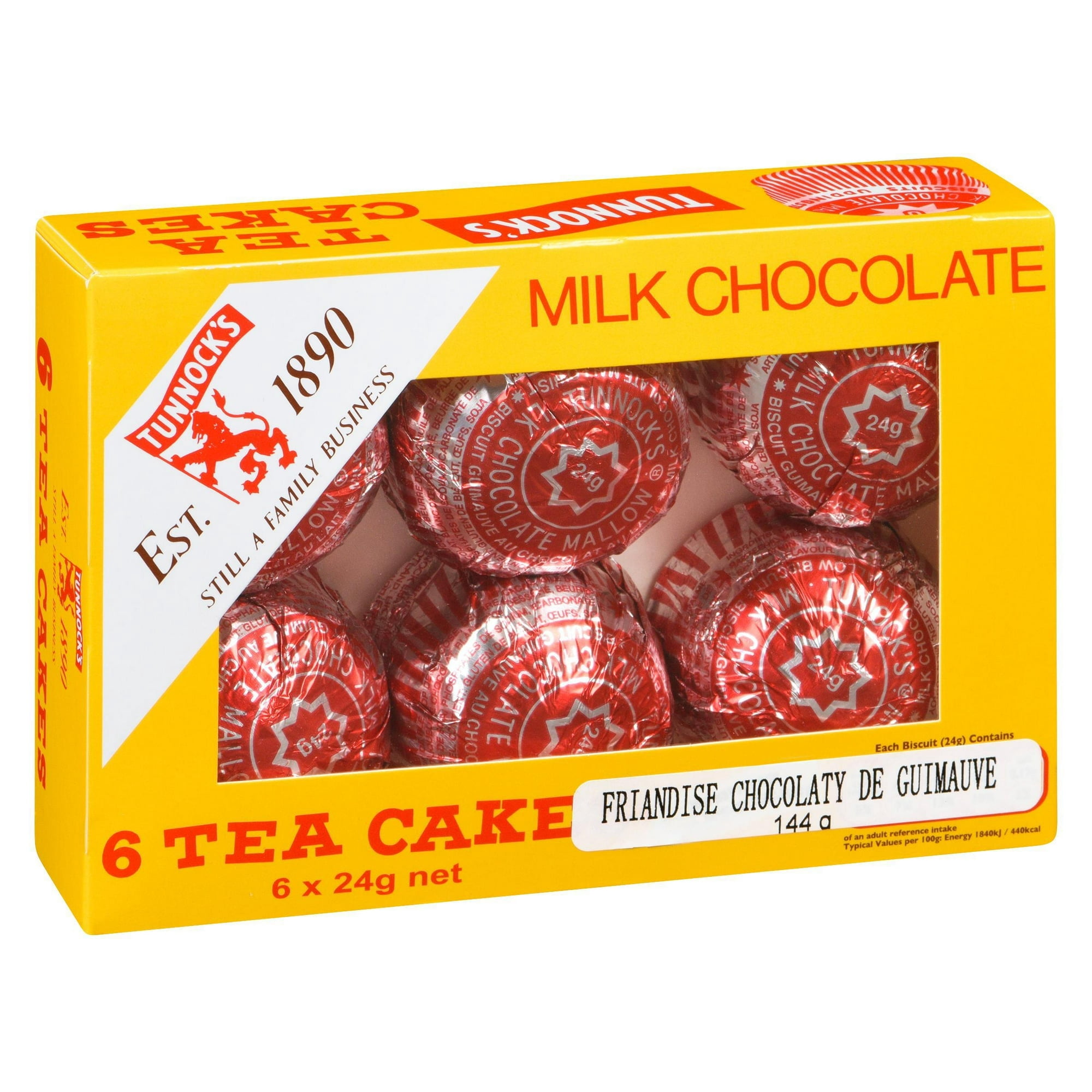 Tunnocks Milk Chocolate Teacakes