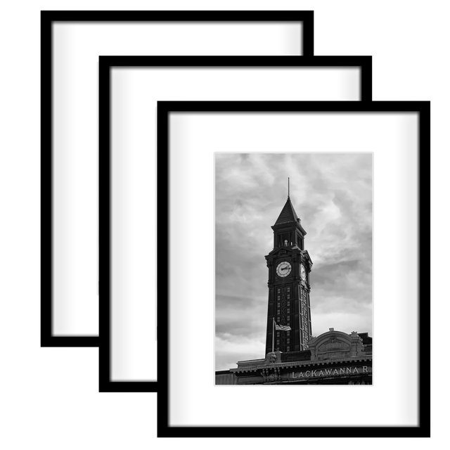 Wiscet Ensemble de 3 Cadres Photo 16x20, Présentoir Photo