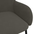 thumbnail image 5 of vidaXL Dining Chairs 2 pcs Dark Grey Velvet, 5 of 5