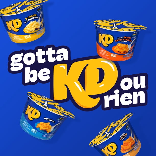 Kraft Dinner Original Macaroni & Cheese Snack Cups - Walmart.ca