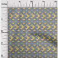 thumbnail image 1 of oneOone Cotton Poplin Fabric Square|Diamond & Triangle Geometric Print Fabric BTY 42 Inch Wide, 1 of 1