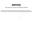 thumbnail image 2 of Transit Auto Front Complete Suspension Shocks Strut and Coil Spring Mount Assemblies Kit for Car Honda Civic Excludes Sedan Si Models - Left Right Side (Driver Passenger) K78A-100331, 2 of 2