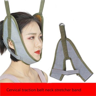 Neck Cervical Traction Device Neck Stretcher Neck Cervical Traction Bands Adjustment Chiropractic Back Head Medical Vertebra Recovery Tool