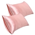 thumbnail image 1 of Yhmxh Pillow Covers Throw Pillow Covers Pillow Protector 20*30 Inch Satin Pillowcase,Imitation Silk Pillowcase (2pc) Cushion Sheath, 1 of 1