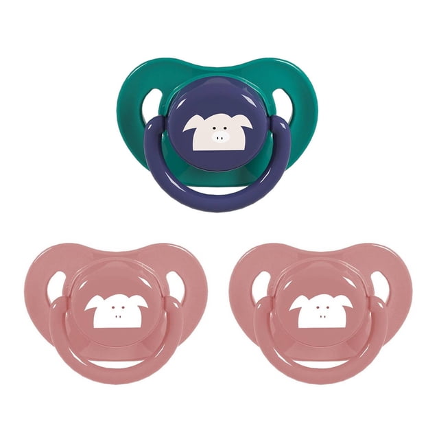 Bebcare Freya Baby Pacificier, 3-Pack, BPA-Free, Eco-Friendly