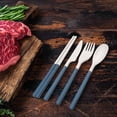thumbnail image 5 of Dvruxg Cutlery Sets - Plastic Forks, Knives & Spoons with Organizer | Plastic & Disposable Options Available | Great Value Dining Sets for Home & Events, 5 of 5