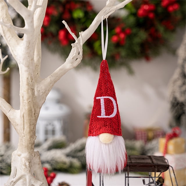 TopLLC Chapeau de Noël Bébé Sans Visage Pendentif Vieux Nain Rudolph Poupée Poupée Pendentif