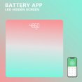 thumbnail image 5 of Aursykel Smart Bluetooth Digital Body Scale with 14 Key Health Metrics Mass for Home Use Accurate Measurement and Multi User Sync iOS Android, 5 of 5