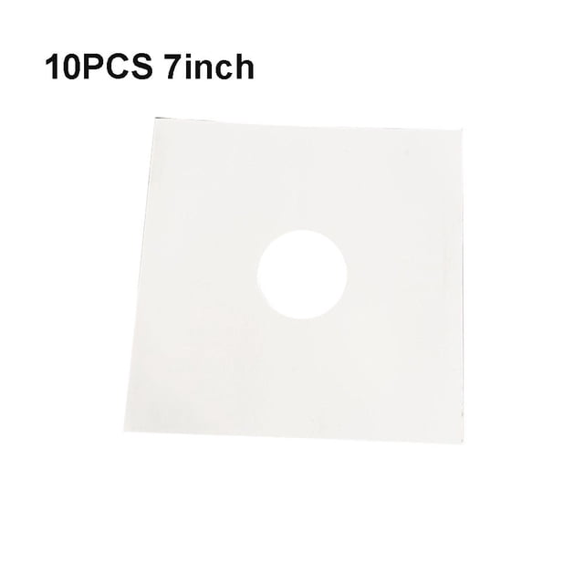 71012" Vinyl Record Sleeves White Colour Disco Bags Card For Lp Vinyl Records 7 Inch White