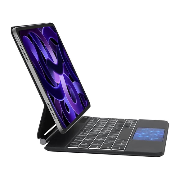Magic Keyboard Case for iPad Air 5th 4th Generation 2022 2020, iPad Pro 11 inch 2022 2021 2020 2018, Wireless Backlit Keyboard Cover with Trackpad