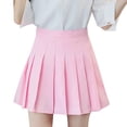 thumbnail image 1 of Jupe Mini Plissée à Taille Haute pour Femme, Jupe de Tennis Ajustée Décontractée pour le Quotidien, 1 of 6