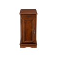 thumbnail image 2 of Linon Bartow Multi Function Storage Side Table Charging Station in Hazelnut Wood, 2 of 15