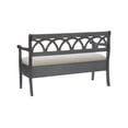 thumbnail image 2 of Harland Storage Bench, Grey, 2 of 9