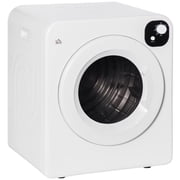 HOMCOM Electric Portable Dryer 1300W 3.22 CuFt Compact Laundry Dryer White