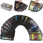 POINTERTECK 78 Tarot Deck Tarot Cards with Guidebook Tarot Cards Future Telling Game for Beginners and Professional Player Holographic Tarot Cards Artwork for Divination