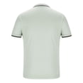 thumbnail image 2 of Besolor Men's Short Sleeve T-Shirt Classic Collared Crew Neck Button Casual Summer Pullover Basic Tees Shirt, 2 of 4