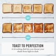 thumbnail image 3 of Martha Stewart 2 Slice Long Slot Toaster, Extra W, 3 of 9