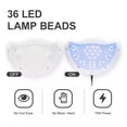 thumbnail image 3 of 72W UV Lamp LED Nail Lamp Nail Dryer For All Gels Polish Sun Light Infrared Sensing 10/30/60s Timer Smart For Manicure ,Easy to Use, 3 of 7