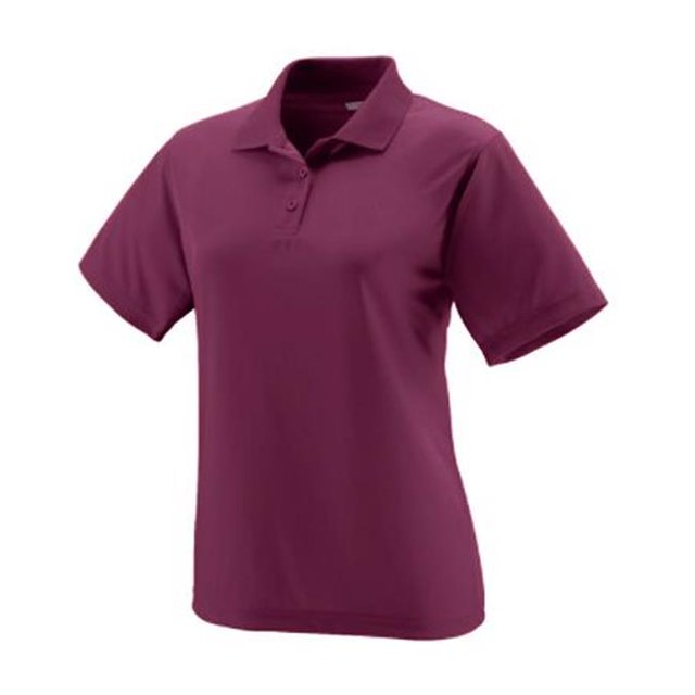 5097A Chemise de Sport en Maille Absorbante pour Femmes, Marron - 2X