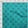 thumbnail image 2 of oneOone Polyester Lycra Fabric Floral Block Print Fabric BTY 56 Inch Wide, 2 of 4