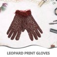 thumbnail image 3 of BEADCEST 2Set Short Retro Gloves for Women Black Lace Elegant Coffee Breathable for Opera Wedding, 3 of 6