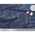 thumbnail image 2 of Soimoi Poly Georgette Fabric Floral & Paisley Print Fabric by The Yard 52 Inch Wide, 2 of 3