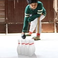thumbnail image 3 of SHISUYAN 1 Ensemble Jeu de Quilles Jeu de Quilles Intérieur Ensemble Mini Quilles Balles Jeu de Quilles Familial Activité Sportive Extérieure Accessoires de Quilles, 3 of 8