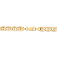 thumbnail image 4 of Chaîne d'Ancre Concave en Or Jaune 14K 7mm, 4 of 5