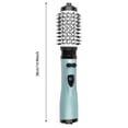 thumbnail image 2 of 3in1 Hot Air Styler Rotating Hair Dryer Brush Frizz Technology Straightening Drying Curling 3 Heat Settings 360° Rotation Interchangeable Brushes, 2 of 4