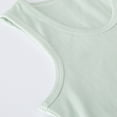 thumbnail image 4 of Birdeem Chemises pour Enfants Sans Manches T-Shirt Graphique Uni Col Rond Crop Top pour Filles et Garçons Débardeur Tee, 4 of 12