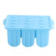 thumbnail image 4 of Ice Pop , Ice Cream , Food Grade Silicone Ice Cream  Ice Cream Making Tool Frozen Ice Popsicle Maker For Home Kitchen Pink,Blue,Green, 4 of 8
