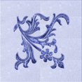 thumbnail image 1 of Ahgly Company Tapis d'Intérieur Lavable en Machine Carré Transitionnel Bleu Lavande, 7 Pieds Carré, 1 of 7