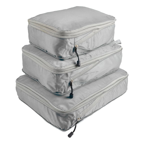 Siruishop Compression Travel Durable Portable Packing Bags Storage for Clothing Gray