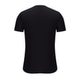 thumbnail image 4 of Haut Décontracté pour Homme à Manches Courtes, Mode, Couleur Unie, Ajusté, Col en V, Manches Courtes, 4 of 6
