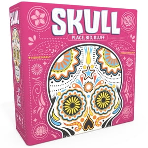 Skull - Board Game for Adults & Children from 10 years - Bluff Game & Risk Taking - 3 to 6 Players - 30 min - English and French, By Asmodee - Space Cowboys