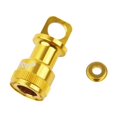 thumbnail image 1 of Siruishop Pedal Quick Release Base Buckle Pedal Storage Device for Mountain Bikes Gold, 1 of 8
