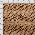 thumbnail image 3 of oneOone Cotton Flex Brown Fabric Geometric Triangle With Chevron Craft Projects Decor Fabric Printed By The Yard 40 Inch Wide, 3 of 4