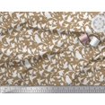 thumbnail image 3 of Soimoi Viscose Chiffon Fabric Artistic Bird Printed Fabric 1 Yard 42 Inch Wide, 3 of 3