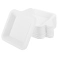 thumbnail image 3 of Shisuyan 40 Pcs Disposable Paper Square Dinner Plates Cake Plates Birthday Party Supplies, 3 of 9