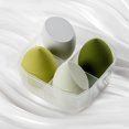 thumbnail image 1 of SNNROO 4 Pcs Makeup Sponges Blender Set Professional  Sponge Foundation Blending Blender  Sponge For Makeup Tool with Gift Box Latex-Free Dry Wet Use Foundation Cosmetic Makeup Accessorie, 1 of 6