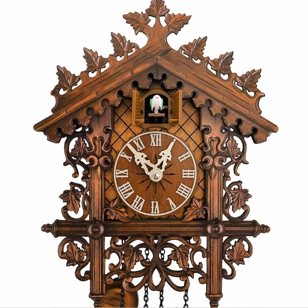 SuoKom Cuckoo Clock Traditional Chalet Forest House Clock