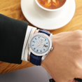 thumbnail image 4 of 【START】Gypsophila Men's Watch Diamond Watch Waterproof Swiss Fully Automatic Mechanical Movement Date Week Function, 4 of 15
