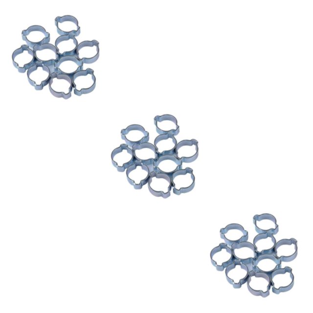 ZheElen Pince pour Acier Zincé Lot de 10 Robuste et Durable 28 à 31mm 3Ensemble