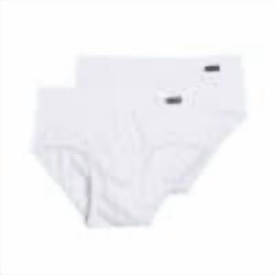 Jockey Men's 100% Cotton Elance Poco Brief - 2 Pack